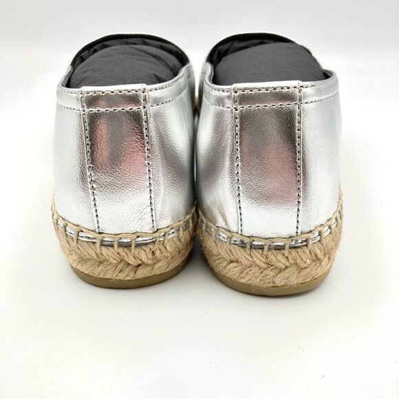 SAINT LAURENT YSL Flat Metallic Espadrilles US Size 6.5 Euro Size 36.5 - Picture 2 of 11
